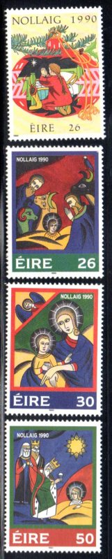 IRELAND 818-21 MNH SCV $3.80 BIN $2.25 CHRISTMAS