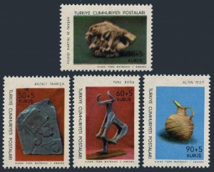 Turkey B113-B116,MNH.Michel 2004-2007. Archaeological Museum,Ankara,1966.Goddess