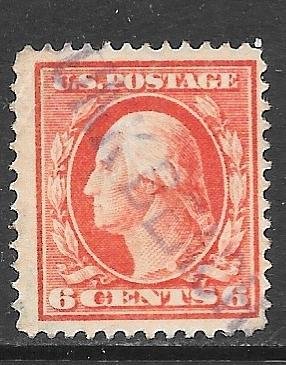 USA 379: 6c Washington, used, F