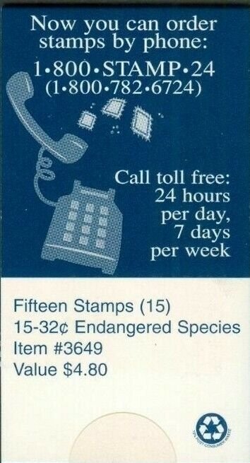 BK256 Endangered Species Booklet