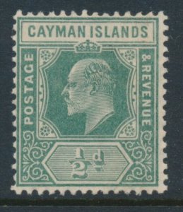 Cayman Islands 1905 SG 8 ½d Green Wmk Multi Crown CA