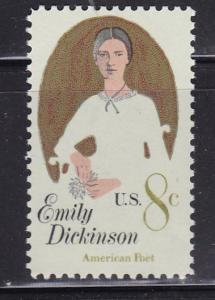 US1436, MNH - Emily Dickinson