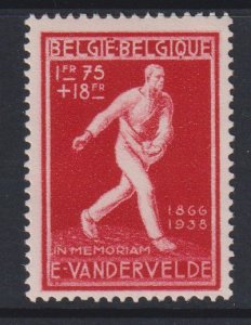 Belgium  #B424  MNH  1946  sower  1.35fr