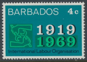 Barbados  SC# 320  MNH ILO   see details & scans