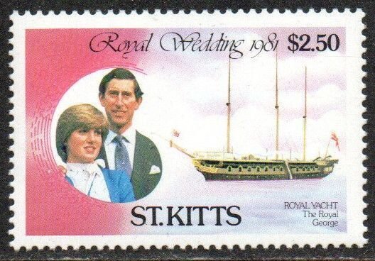 St. Kitts Sc #77 MNH
