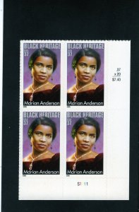 3896 Marian Anderson, MNH LR-PB/4 (#S1111)