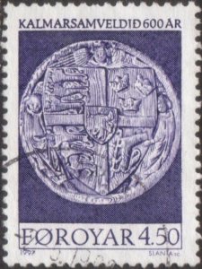 Faroe Islands 1997 SG327 4k.50 Kalmar Union FU