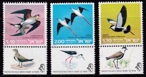 Israel  Birds MiNr 652/654  /  MNH  / 1975