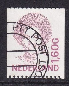 Netherlands  #790  used 1991 Beatrix 1.60g  coil stamp