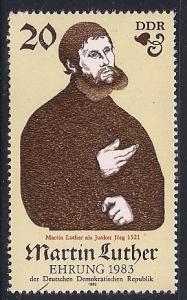 Germany DDR Sc. #2309 Martin Luther MNH