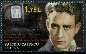 Moldova 2020 MNH People Stamps Valeriu Gafencu Saint of Prisons 1v Set
