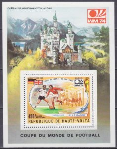 1974 Upper Volta 530/B27 1974 FIFA World Cup in Munich