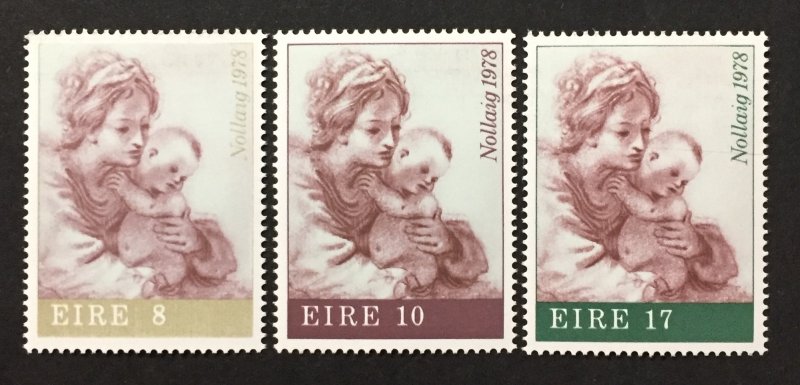 Ireland 1978 #440-2, Christmas, MNH.