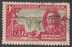 Southern Rhodesia 33 Used CV $3.25