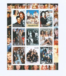 TADZHIKISTAN - 2000 - Melrose Place - Perf 9v Sheet - MLH - Private