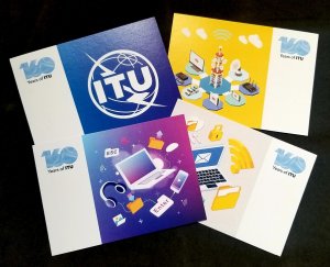 Malaysia ITU 2025 Telecommunication Satellite Computer Telephone (postcard) MNH