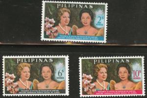 Philippines Scott 931-933 MNH** Princess Beatrix set 1965 