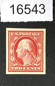 MOMEN: US STAMPS # 384 MINT OG NH XF POST OFFICE FRESH CHOICE LOT #16543