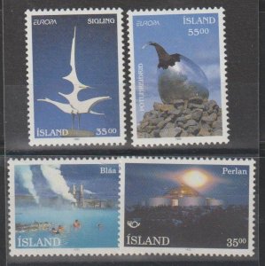 Iceland SC 768-9, 770-1 Mint, Never Hinged