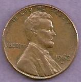 1962 D Lincoln Memorial Cent #280A