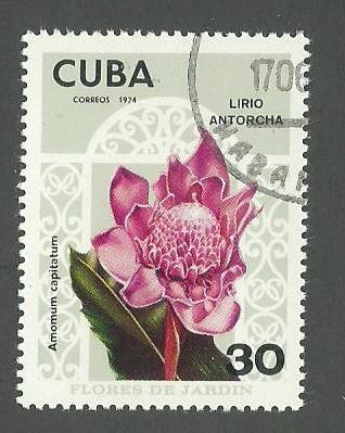 1974 Cuba Scott Catalog Number 1910 Used