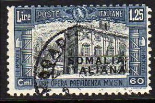 Italy Somalia - Sassone n.107  very fine used