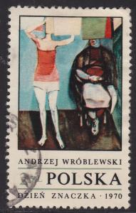 Poland 1767 Woman Hanging Laundry 2.00zł 1969