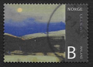 Norway #1568 B Art - Summer Night, A Tribute to E M, by Kjell Nupen