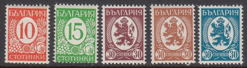 Bulgaria 293-7 mnh