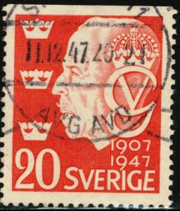 SWEDEN - SC #390 - USED - 1947 - Item SWEDEN057