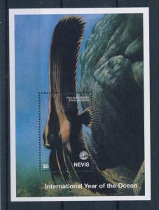 [49302] Nevis 1998 Marine life Fish Unesco MNH Sheet