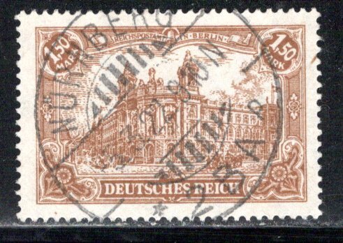 Germany Reich Scott # 113, used, exp. h/s, Mi# 114a