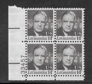 #1397 MNH Plate Block