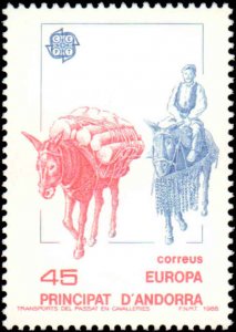 Andorra Spanish Administration #184-185, Complete Set(2), 1988, Europa, Never...