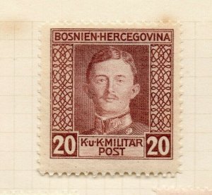 Bosnia Herzegovina 1917 Early Issue Fine Mint Hinged 20h. NW-183455