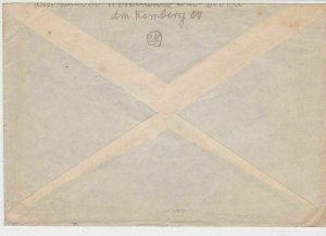 Germany Allied Occupation Dortmung 1946 Numeral Stamps Cover Ref 32597