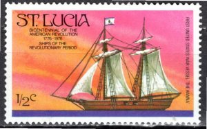 St Lucia; 1976: Sc. # 379: MNH Single Stamp