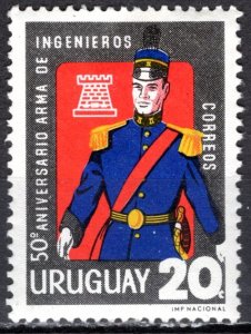 Uruguay; 1966; Sc. # 730; MLH Cpl. Set