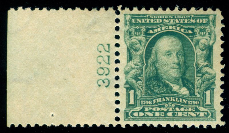 MOMEN: US STAMPS #300 MINT OG NH PSE GRADED CERT XF-90