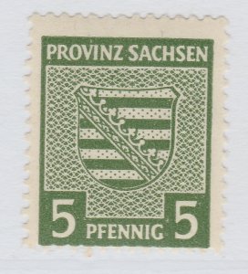 Germany Allied Occupation Province of Saxony 1945-46 5pf MNH** A25P33F18681-