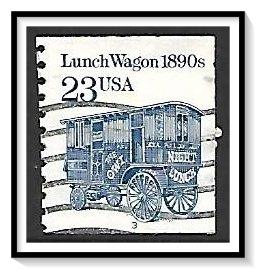 US Precancel #2464 Lunch Wagon Coil Plate #3 Used