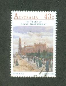 Australia #1197 Town Hall, Adelaide - Used VG