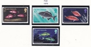 Album Treasures Pitcairn Islands Scott # 114-117 Fish of pitcairn Set MNH