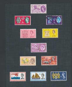 Great Britain 1960s MH Collection (125+Stamps) UK2137