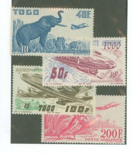 Togo #C14-17 Unused Single (Complete Set)