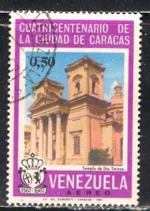 Venezuela; 1967: Sc. # C978: Used Single Stamp