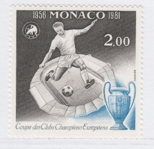 1981 MONACO EUROPEAN SOCCER MNH** A28P34F29137-