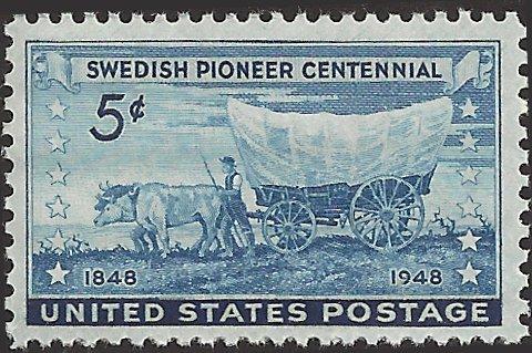 # 958 MINT NEVER HINGED SWEDISH PIONEERS