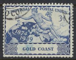 Gold Coast SG 151 Scott #146 Used Universal Postal Union see details 