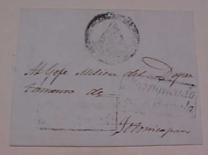 GUATEMALA   COMMANDO AMANTO CIRCA 1845